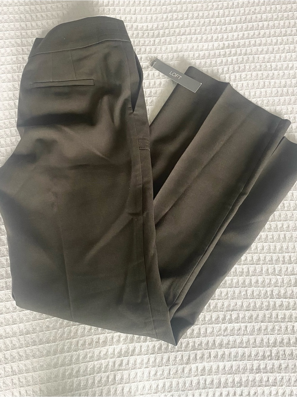 LOFT Olive Green Julie Trouser Pants